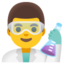 man scientist Noto Emoji