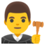 man judge Noto Emoji