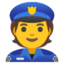 police officer Noto Emoji