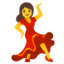 woman dancing Noto Emoji