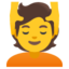 person getting massage Noto Emoji