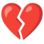 broken heart Noto Emoji
