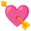 heart with arrow Noto Emoji