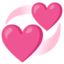 revolving hearts Noto Emoji