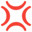 anger symbol Noto Emoji