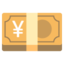 yen banknote Noto Emoji