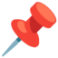 pushpin Noto Emoji
