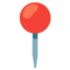 round pushpin Noto Emoji