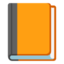 orange book Noto Emoji