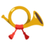 postal horn Noto Emoji