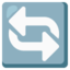 counterclockwise arrows button Noto Emoji