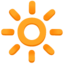 bright button Noto Emoji