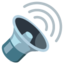 speaker high volume Noto Emoji