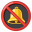 bell with slash Noto Emoji