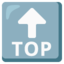 TOP arrow Noto Emoji