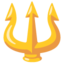 trident emblem Noto Emoji
