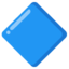 large blue diamond Noto Emoji