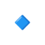small blue diamond Noto Emoji