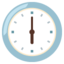 six o’clock Noto Emoji