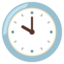 ten o’clock Noto Emoji