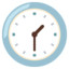 one-thirty Noto Emoji