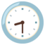 eight-thirty Noto Emoji