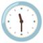 eleven-thirty Noto Emoji