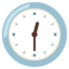 twelve-thirty Noto Emoji