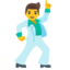 man dancing Noto Emoji