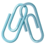 linked paperclips Noto Emoji