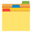 card index dividers Noto Emoji
