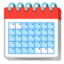 spiral calendar Noto Emoji