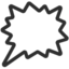 right anger bubble Noto Emoji