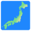 map of Japan Noto Emoji