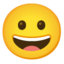 grinning face Noto Emoji