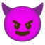 smiling face with horns Noto Emoji