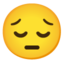 pensive face Noto Emoji