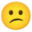 confused face Noto Emoji