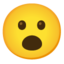 face with open mouth Noto Emoji