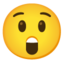 astonished face Noto Emoji