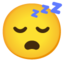sleeping face Noto Emoji