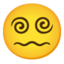 face with spiral eyes Noto Emoji
