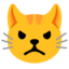 pouting cat Noto Emoji