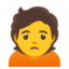 person frowning Noto Emoji