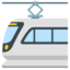 light rail Noto Emoji