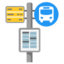 bus stop Noto Emoji
