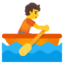 person rowing boat Noto Emoji