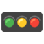 horizontal traffic light Noto Emoji