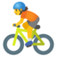 person biking Noto Emoji