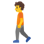 person walking Noto Emoji